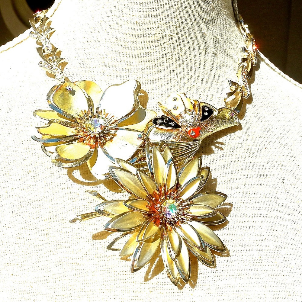 Restyled Vintage Statement Necklace